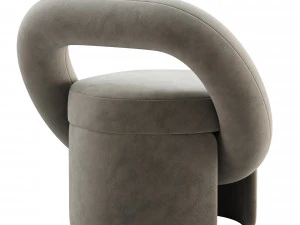 Play easy chair BY Woo 3D Model
