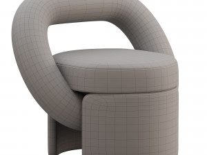 Play easy chair BY Woo 3D Model