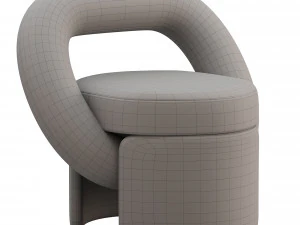 Play easy chair BY Woo 3D Model