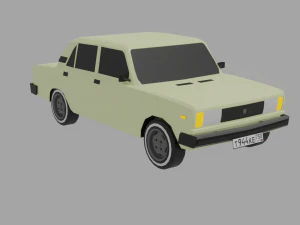 VAZ-2105 लोपोली 3D मॉडल