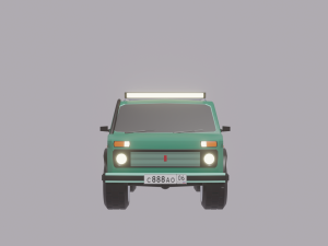 Vaz Niva-2121 OffRoad 3D Model