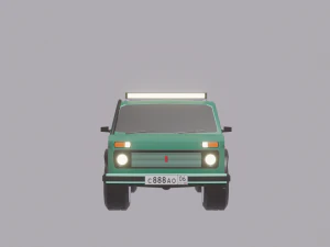 वाज़ निवा-2121 ऑफरोड 3D मॉडल