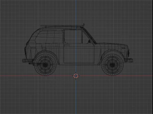 वाज़ निवा-2121 ऑफरोड 3D मॉडल