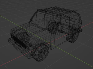 वाज़ निवा-2121 ऑफरोड 3D मॉडल