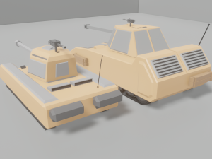 Military Car Pack Modelo 3D