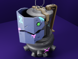 Jinx grenade 3D Model