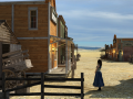 Wild West Main Street OBJ 3D Model