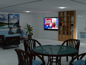 Full Moon Apartment Hotel Model 3D