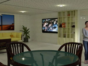 Full Moon Apartment Hotel 3D Model