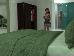 Full Moon Apartment Hotel 3D Model