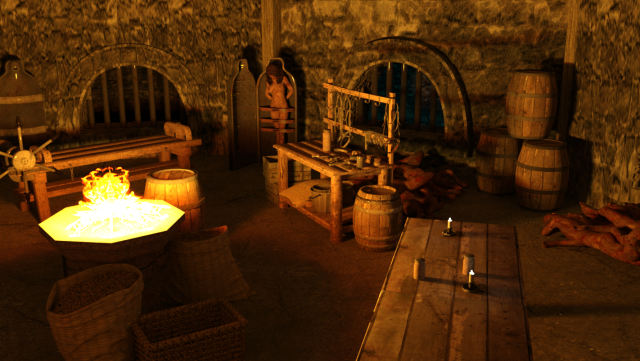 Raven Keep FBX OBJ 3Dモデル .c4d .max .obj .3ds .fbx .stl .blend 