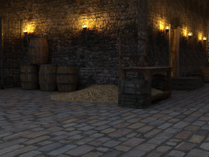 Raven Keep FBX OBJ 3Dモデル
