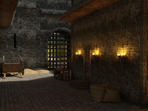 Raven Keep FBX OBJ 3D Model