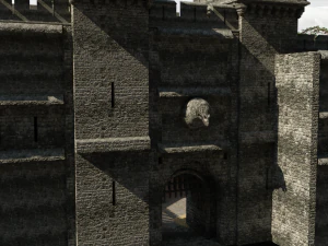 Raven Keep FBX OBJ 3D Model