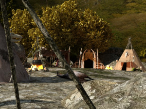 Orc Camp OBJ Modelo 3D