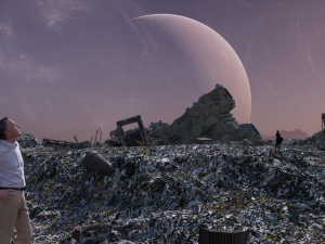 Waste Disposal Landscape OBJ FBX DAE 3D Модель