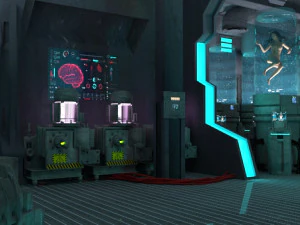 Cryo Stasis Deck OBJ FBX 3D Model