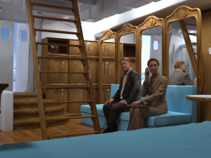 Luxury Yacht 3D Model