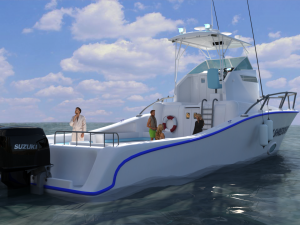 Luxury Yacht 3D Model