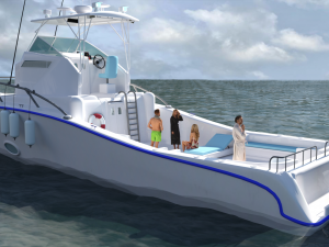 Luxury Yacht 3D Model