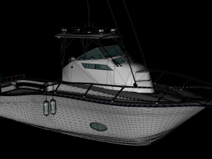 Luxury Yacht 3D Model