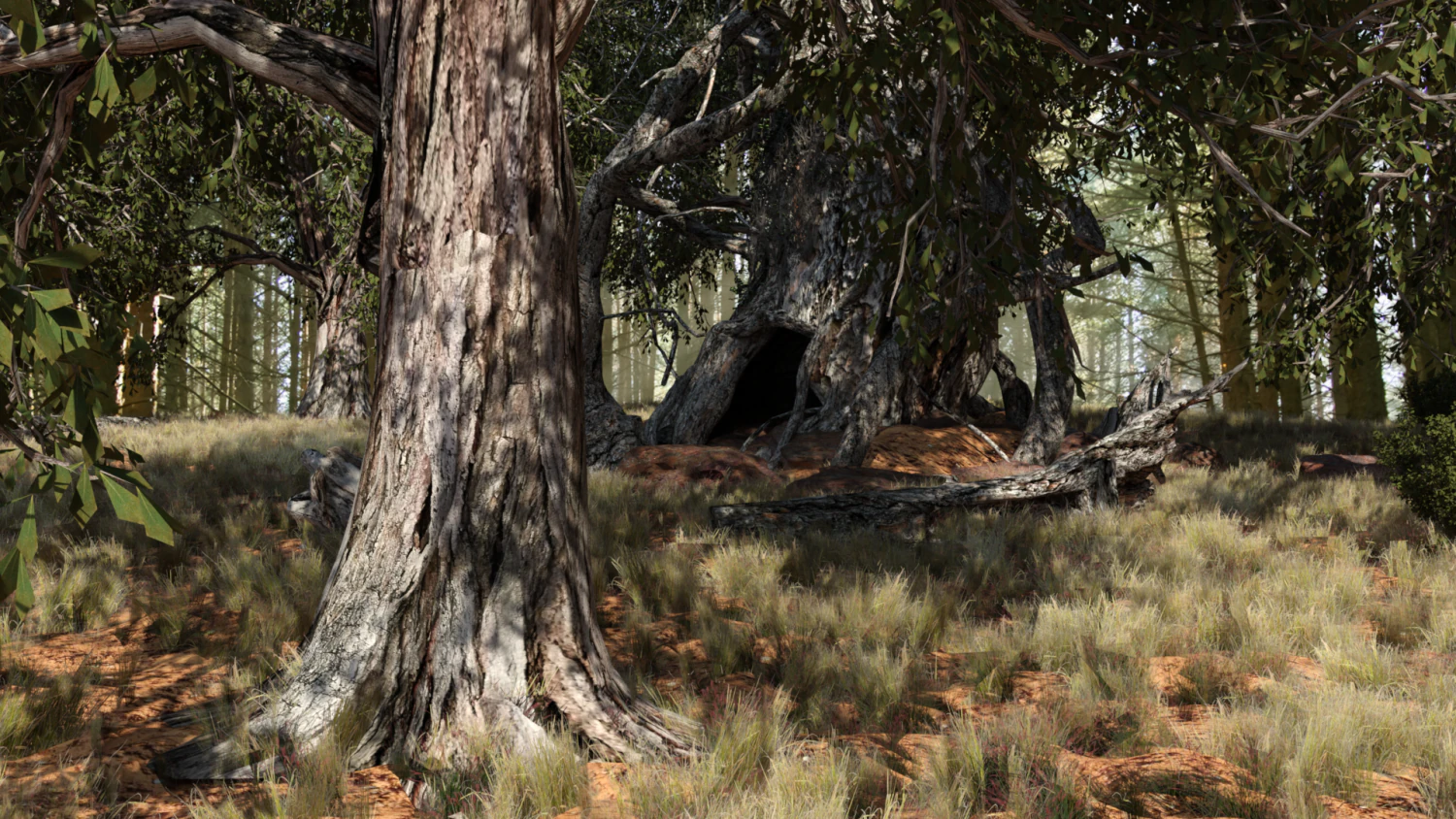 Fairy Tree 3D Model .c4d .max .obj .3ds .fbx .stl .blend 