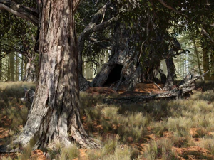 妖精の木 3Dモデル