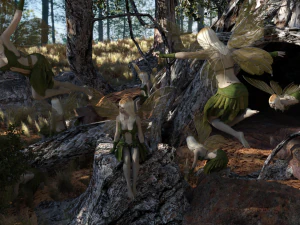 Fairy Tree 3D Model