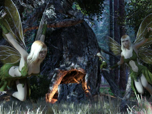 Fairy Tree 3D Model