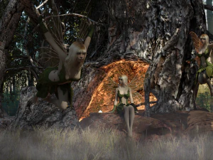 Fairy Tree 3D Model