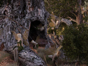 Fairy Tree 3D Model