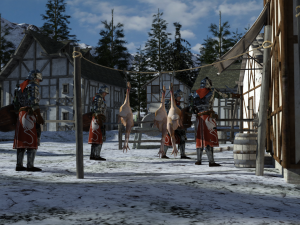 Winter Hamlet for DAZ 3Dモデル