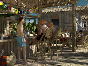 Phi Phi Island Resort for DAZ 3D Модель