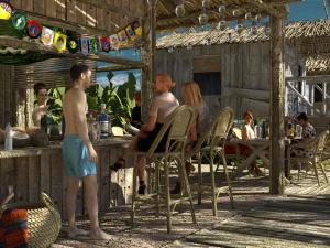 Phi Phi Island Resort for DAZ 3D Model
