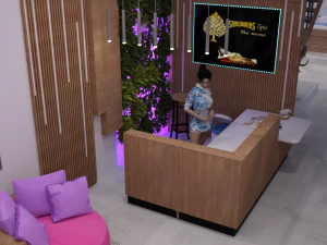 Thai Spa for DAZ 3D Model