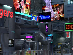Neon Strip for DAZ 3D Model
