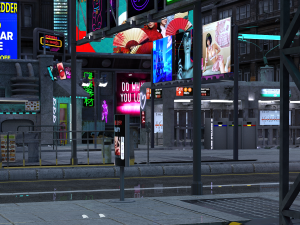 Neon Strip for DAZ Modèle 3D