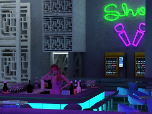 Neon Strip for DAZ 3D Model