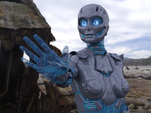 Patty the Cybot for DAZ 3D 모델