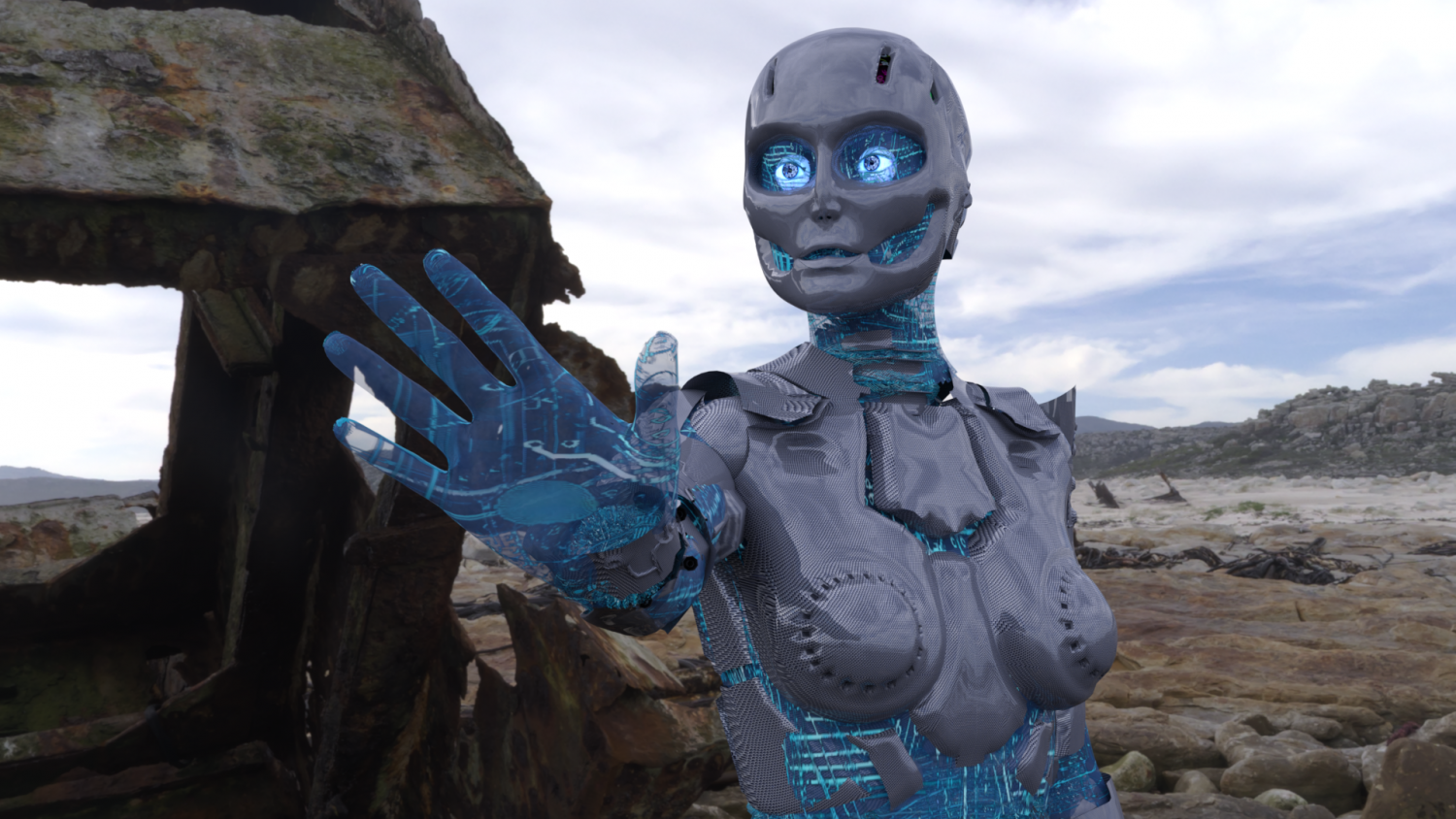 the Cybot for DAZ Free 3D Model in Other 3DExport