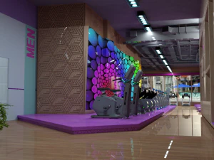 Shredder Gym for DAZ 3D Model