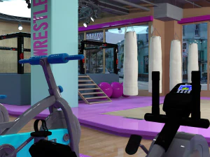 Shredder Gym for DAZ 3D Model