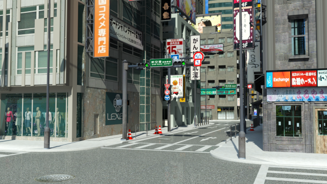 Japanese City Block for DAZ 3D-Modell .c4d .max .obj .3ds .fbx .stl .blend 