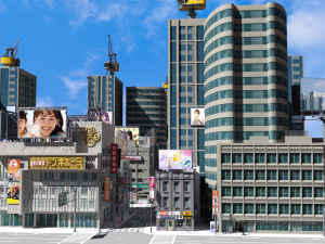 Japanese City Block for DAZ 3D-Modell