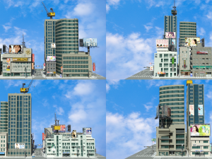 Japanese City Block for DAZ 3D Model in Buildings 3DExport Japanese City Block for DAZ 3D Model in Buildings 3DExport