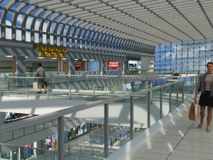 DAZ के लिए शॉपिंग मॉल 3D मॉडल