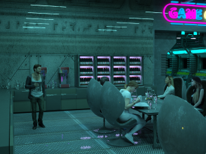 Cargo Space Freighter for DAZ 3D Model