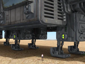 Cargo Space Freighter for DAZ 3D Model