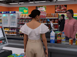 Supermarket for DAZ 3D Model