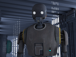 DeathStar Interior and Droid 3D Model